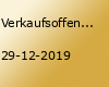 Verkaufsoffener Sonntag in Oldenburg am 29.12.2019