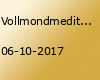 Vollmondmeditation im Oktober!