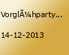 Vorglühparty - Weihnachtsmarkt