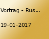 Vortrag - Russland mit Kai Ehlers aus Hamburg - Beginn 19.30 Uhr