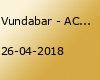 Vundabar - ACUD, Berlin