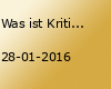 Was ist Kritik? Lecture by Jean-Luc Nancy: Unser Zeitalter ist nicht mehr das eigentliche Zeitalter der Kritik