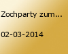 Zochparty zum Veedelszoch